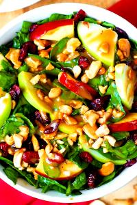 1 salad (13 oz) Cranberry Apple Chicken Salad with Balsamic Vinaigrette