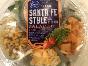 1 salad (170 g) Santa Fe Chicken Salad Kit