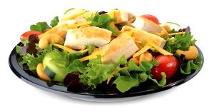 1 salad (324 g) Chicken Cashew with Grilled Chicken Salad