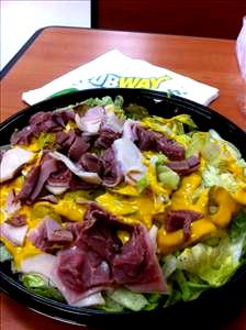 1 salad (361 g) Subway Club Salad