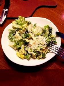 1 salad Caesar Side Salad (No Croutons)