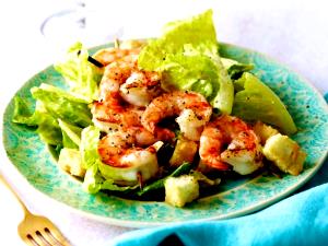 1 salad Classic Caesar Salad with Grilled Shrimp (Full)