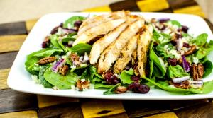 1 salad Cranberry Pecan Salad with Grilled Chicken