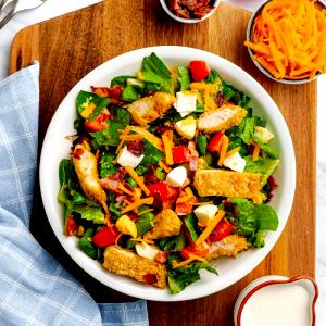 1 salad Crispy Chicken Chopped Cobb Salad