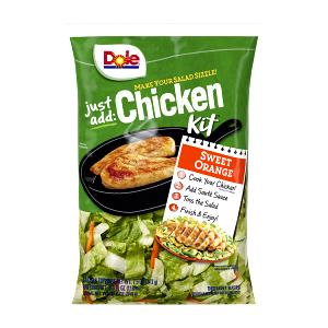 1 salad kit (185 g) Tangy Citrus Chicken Lunch Blend Salad