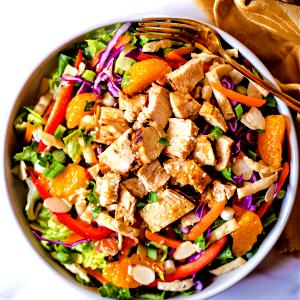 1 Salad Oriental Sesame Chicken Salad