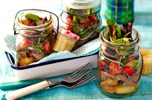 1 Salad Roast Beef Jared Salads With 6 G Of Fat Or Less