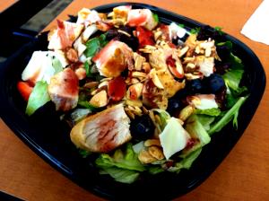 1 Salad Salad, Half Size, Berry Almond Chicken Salad