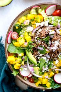 1 Salad Shredded Beef Taco Salad