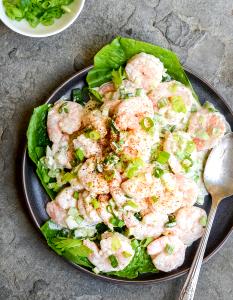 1 salad Shrimp & Spinach Salad