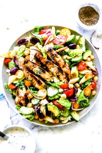 1 salad Spicy Greek Chicken Salad