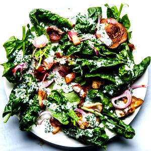 1 salad Spinach & Goat Cheese Salad