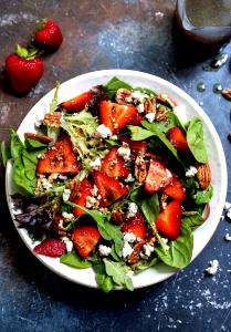 1 salad Strawberry & Avocado Salad