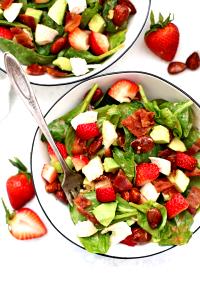 1 salad Strawberry Chicken Balsamic Salad