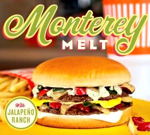 1 sandwhich (407 g) Monterey Melt