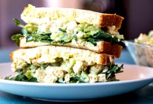 1 sandwich (10 oz) Chicken Salad Sandwich