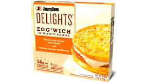 1 sandwich (116 g) Delights Egg’Wich Broccoli & Cheese