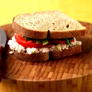 1 sandwich (12 oz) Tuna Salad Sandwich on Honey Wheat