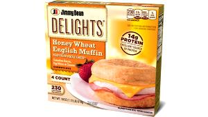 1 sandwich (128 g) D-Lights Canadian Bacon Honey Wheat Muffin