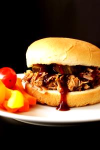 1 sandwich (142 g) BBQ Pork Sandwich