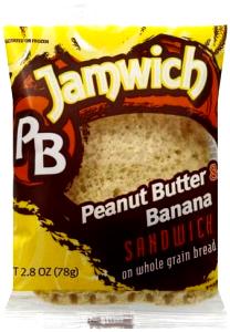 1 sandwich (159 g) PB Jamwich X2