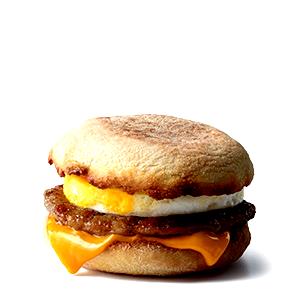 1 sandwich (164 g) Sausage McMuffin with Egg