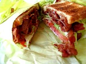 1 sandwich (172 g) Iron Grilled Supreme BLT Sandwich