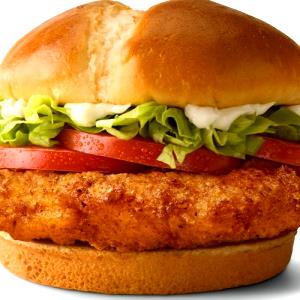 1 sandwich (185 g) Deluxe Crispy Chicken Sandwich