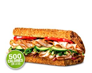 1 sandwich (195 g) Lite Turkey Sandwich