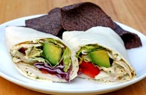 1 sandwich (221 g) Turkey Wrap with Chipotle Mayonnaise