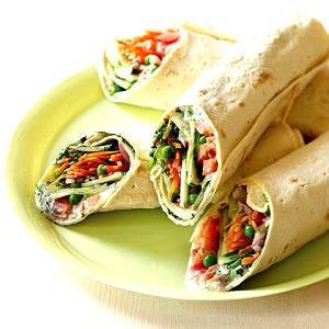 1 sandwich (244 g) Mediterranean Wrap