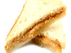 1 sandwich (25 g) Breakfast Sandwich Peanut Butter