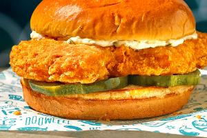 1 sandwich (265 g) Flounder Sandwich