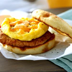 1 sandwich (4.75 oz) Turkey Sausage Breakfast Sandwich