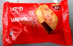 1 sandwich (63 g) Ice Cream Sandwich