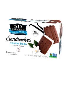 1 sandwich (68 g) Ice Cream Sandwiches