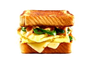 1 sandwich (93 g) Egg & Cheese Sandwich on Golden Bun