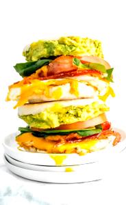 1 Sandwich Breakfast Sandwich, Breakfast Stuffed Sandwich