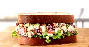 1 sandwich Chicken Pecan Salad Sandwich