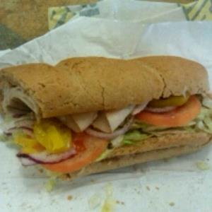 1 Sandwich Double Turkey Breast & Ham Sub