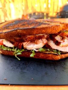 1 Sandwich Full Smoked Turkey Breast On Sourdough Cafe Sandwich