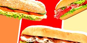 1 sandwich Hero (Large)