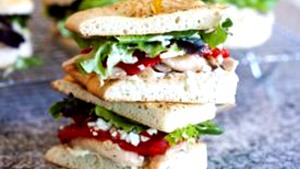 1 sandwich Mediterranean Chicken Sandwich