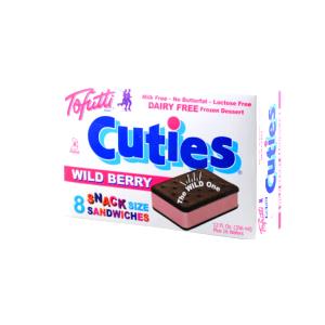 1 Sandwich Nondairy Dessert, Cuties, Wild Berry