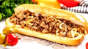 1 sandwich Philly CheeseSteak (Large)