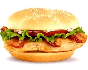 1 Sandwich Premium Grilled Chicken Ranch Blt Sandwich