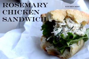 1 sandwich Rosemary Chicken Sandwich