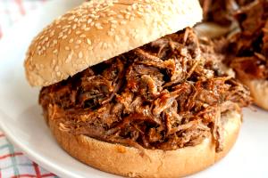 1 sandwich Shredded Pork Sandwich