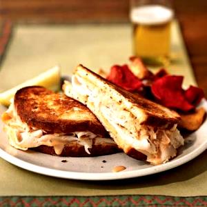 1 sandwich Smoked Turkey Reuben (Small)