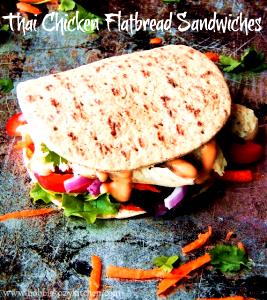 1 sandwich Thai Chicken Flatbread